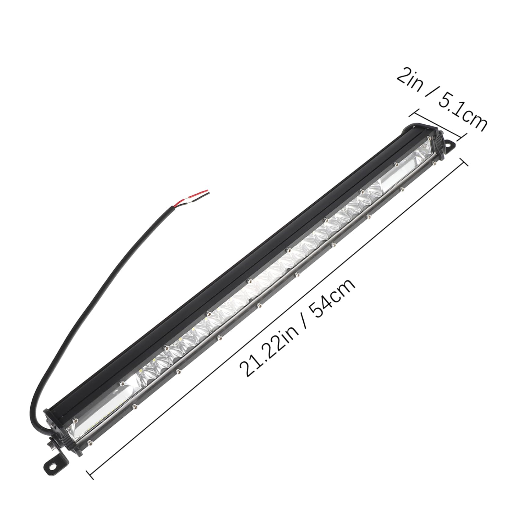 PRETYZOOM Barra LED per Off Road e Veicoli Luce Lavoro per Camion Suv Atv Design e Flessibile Performance