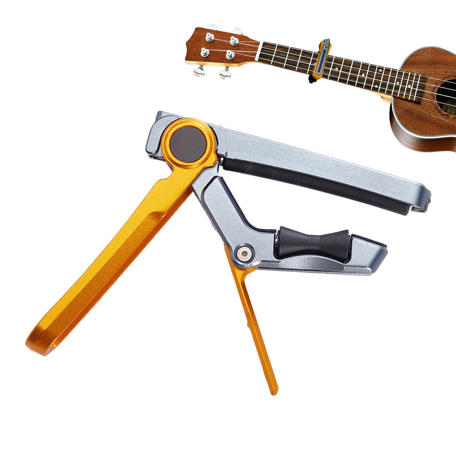 Kapodaster Gitarowy Przesuwany Kompaktowy Składany Kapodaster do | Strojenie Gitary Dla Początkujących I Zaawansowanych Dla Mężczyzn, Kobiet, Młodzieży I Całej Rodziny