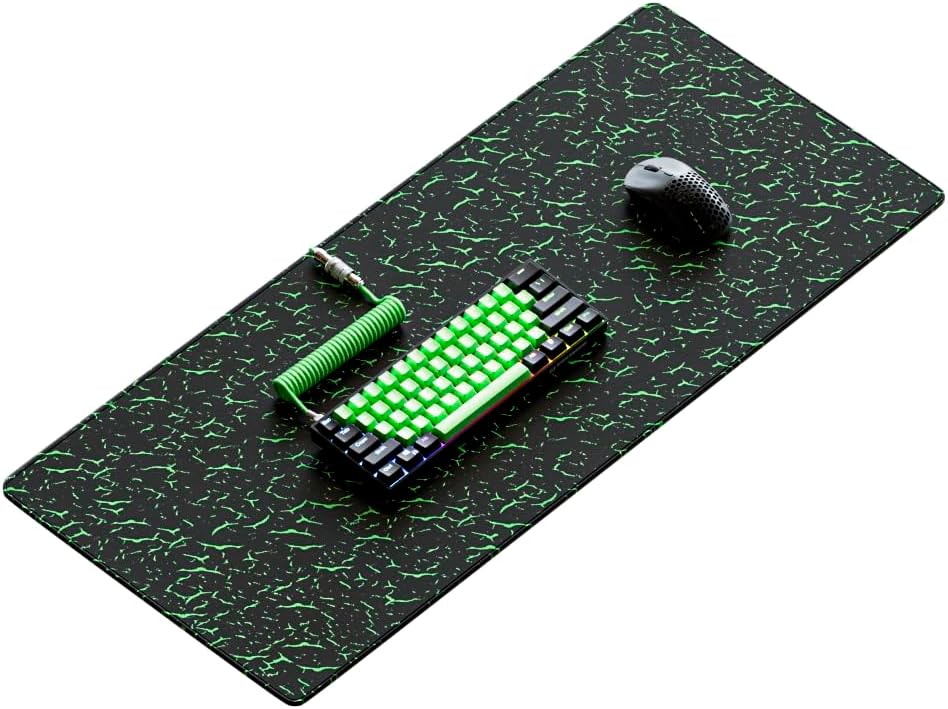 Kraken Keyboards GREEN TIGER EDITION XXL Black & Geen