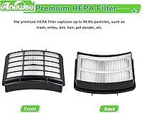 Vista 5 de Filtro de repuesto de vacío para Shark Navigator Lift-Away ZU503AMZ, NV350, NV351, NV352, NV355, NV356, NV357, NV358, NV360, UV540, UV440, 2