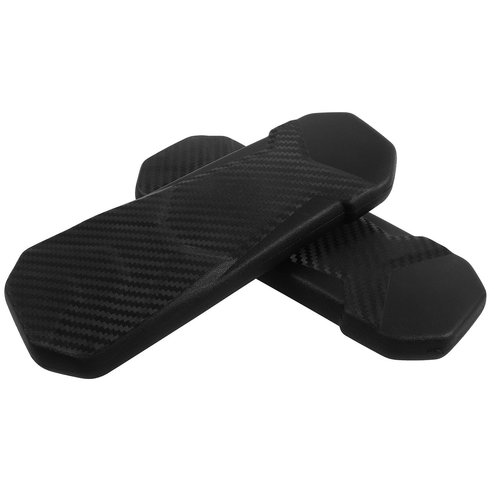 SOLUSTRE de Reposabrazos Acolchados Protectores de Brazos Cómodos de Plástico y PU 2 Piezas para Silla de Oficina para para Mujeres Embarazadas y Personas Lesionadas