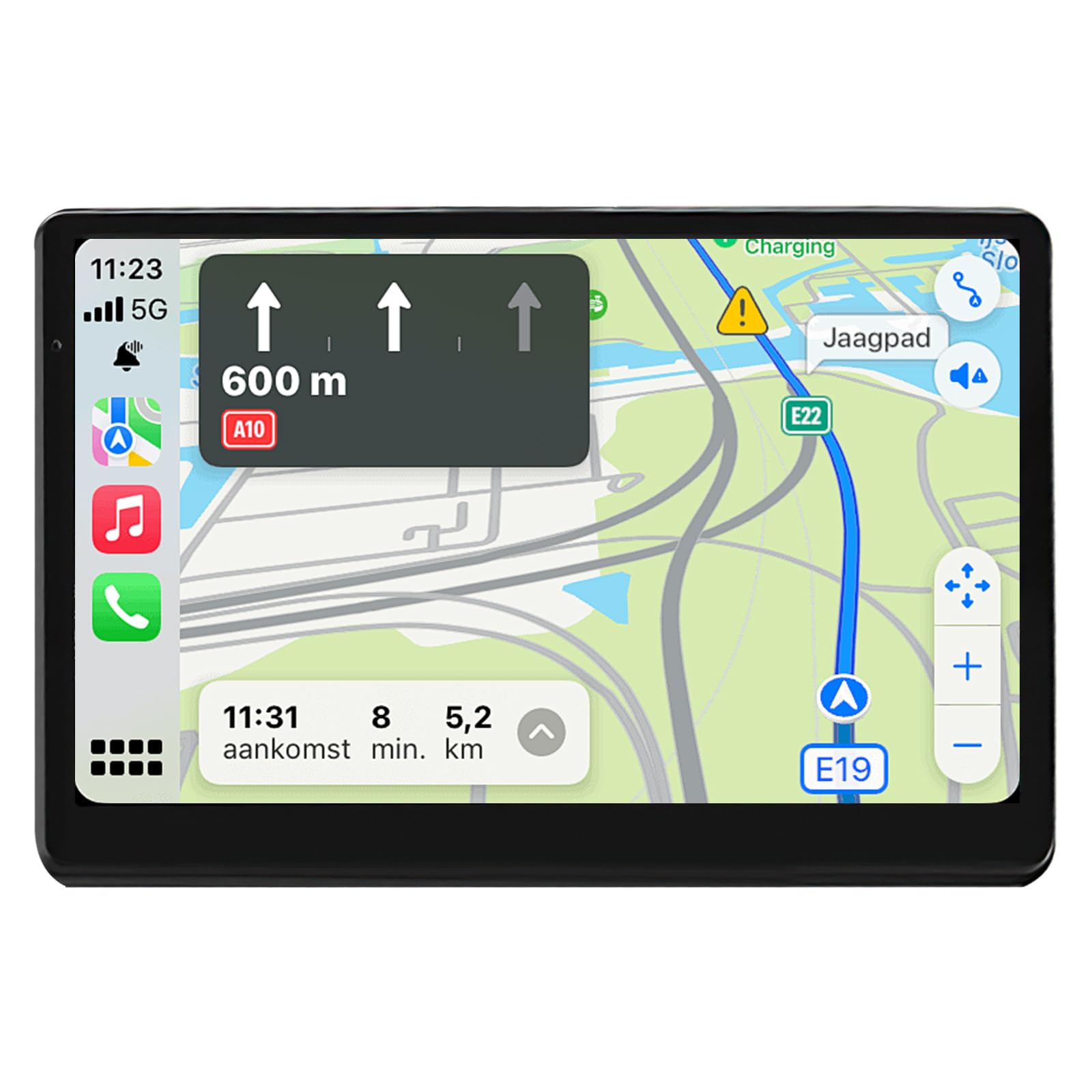 GPS 7 Pollice Navigazione Auto con HD Touch Screen, Multi-Languages Guida e Mappe EU, Info Traffico, per Camion Campeggio