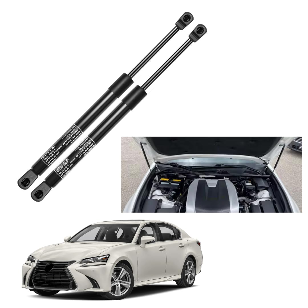 2x Hood Lift Supports Struts For Lexus GS F GS200t GS300 GS350 GS450h 2013-2020 – Front
