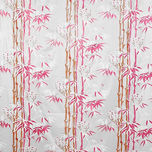 Image of Feelings Shower Curtain PVC Waterproof Curtain for Shower 7 Feet with 8 Hook - 54 x 84 Inch Printed Shower Curtain (Pattern - S)