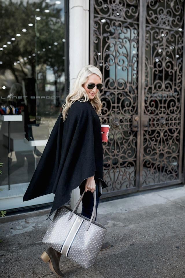 Beautiful Nomad Women's Elegant Poncho Sweater Wrap Cross Front Soft Warm Shawl Wraps for Fall Winter - Image 4