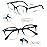 3 Pack Reading Glasses Spring Hinge Stylish Readers Black/Tortoise for Men and Women (color, 3.00)Medium