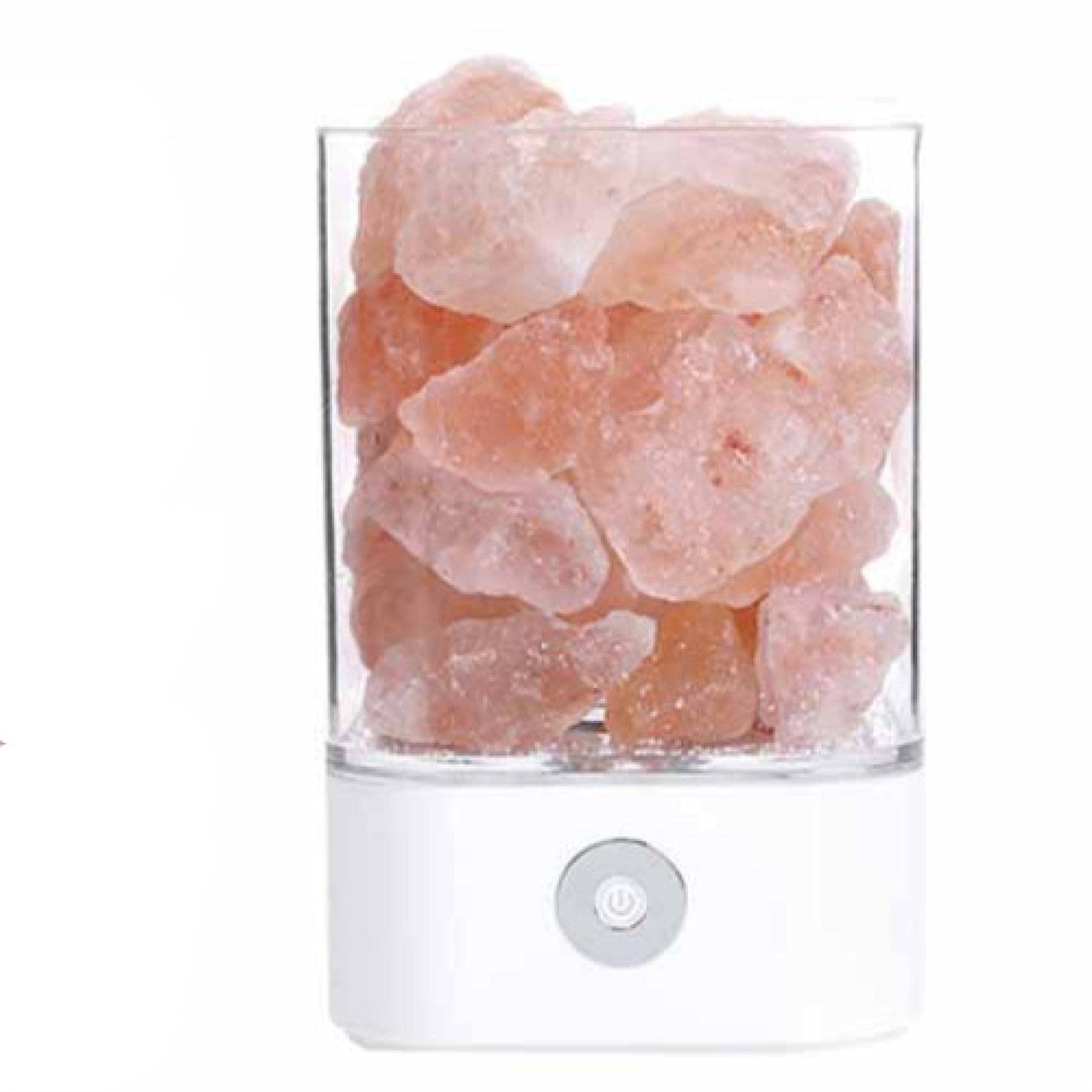 Salt Lamp Himalayan Crystal Salt Stone Natural Negative Ion Salt Block Creative Health Gift Bedside Bedroom Table Lamp