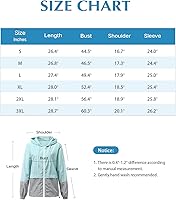 Vista 4 de Century Star Chubasqueros ligeros para mujer, chaqueta rompevientos impermeable para mujer, abrigo impermeable plegable con capucha