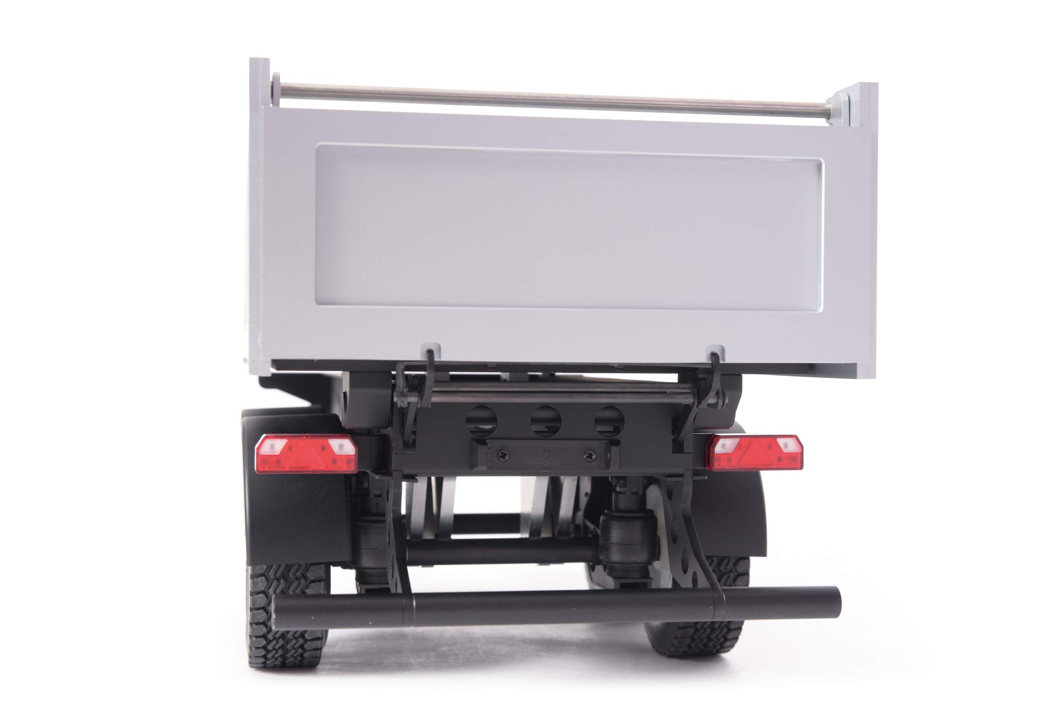 Carson Modellsport 500907425 Remolque de 2 Ejes con Centro de inclinación 1:14 - Montaje de Modelo de camión RC Compatible con Tamiya, Accesorios a Escala 1:14