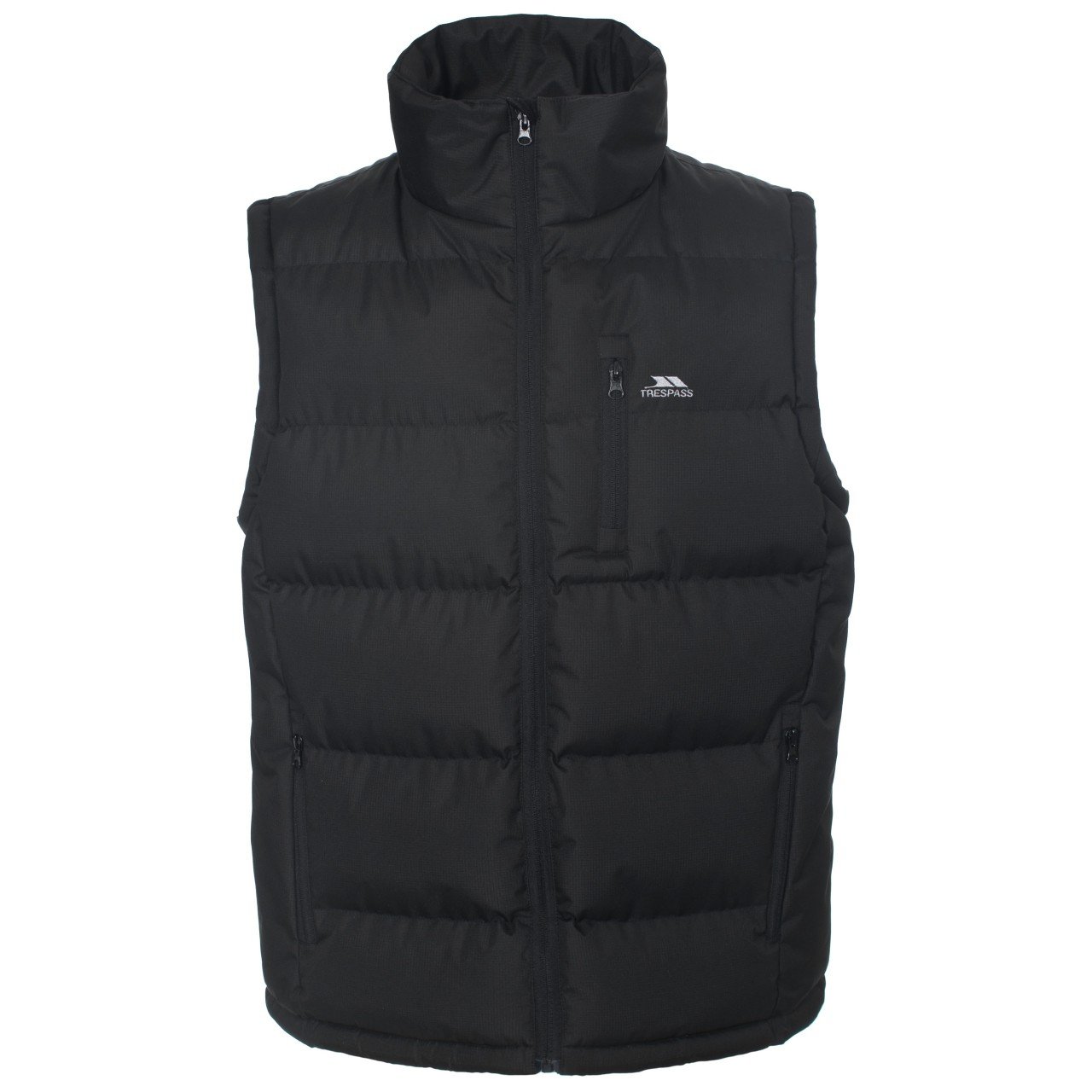 Trespass Mens Clasp Padded Gilet/Bodywarmer (XL) (Black)