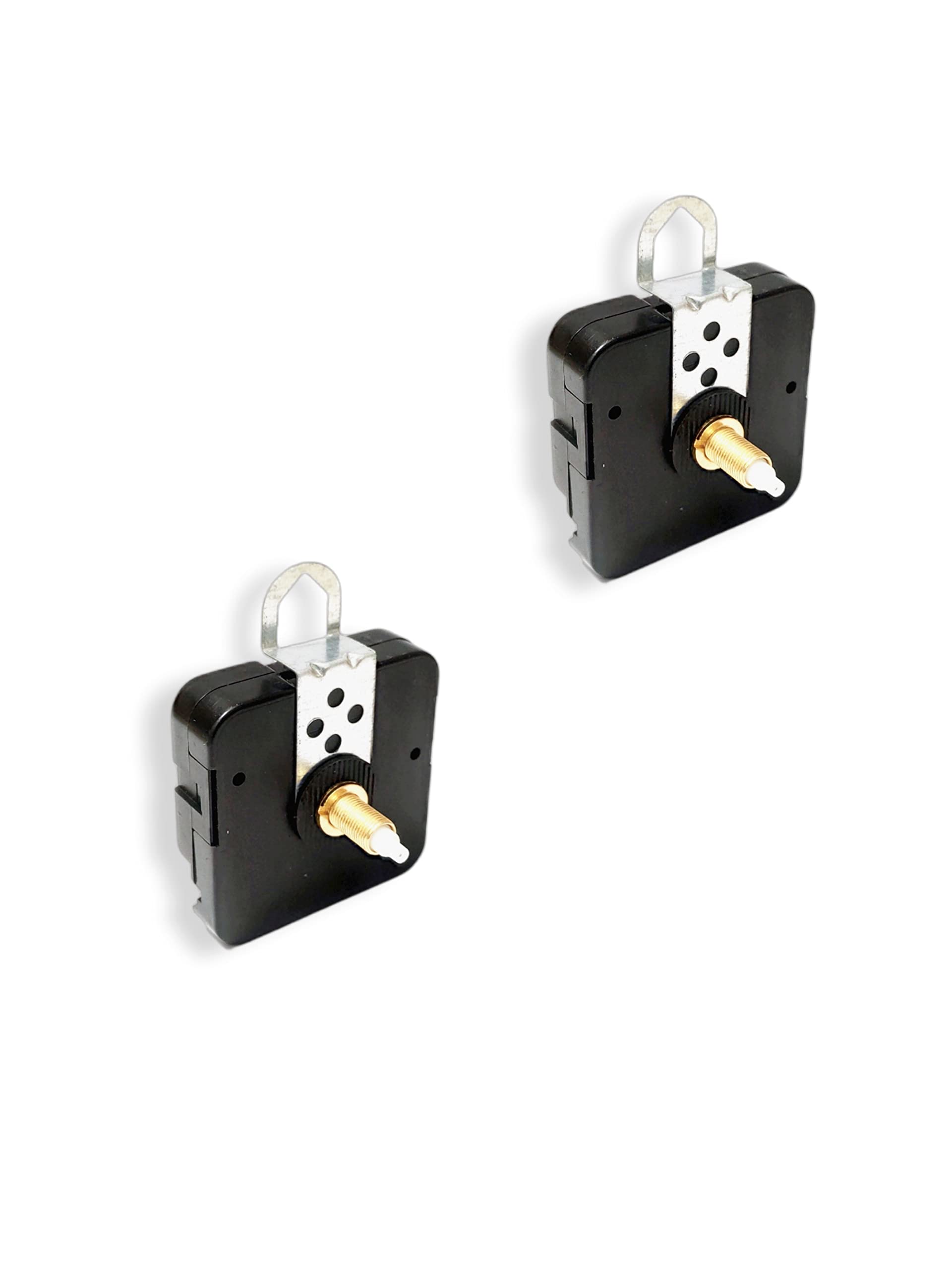 Epoxy Fusion Quartz Movement for Wall Clock (22mm), Wall Clock Machine, Machine for Wall Clock, Battery Operated Wall Clock Movement (Pack of 2)