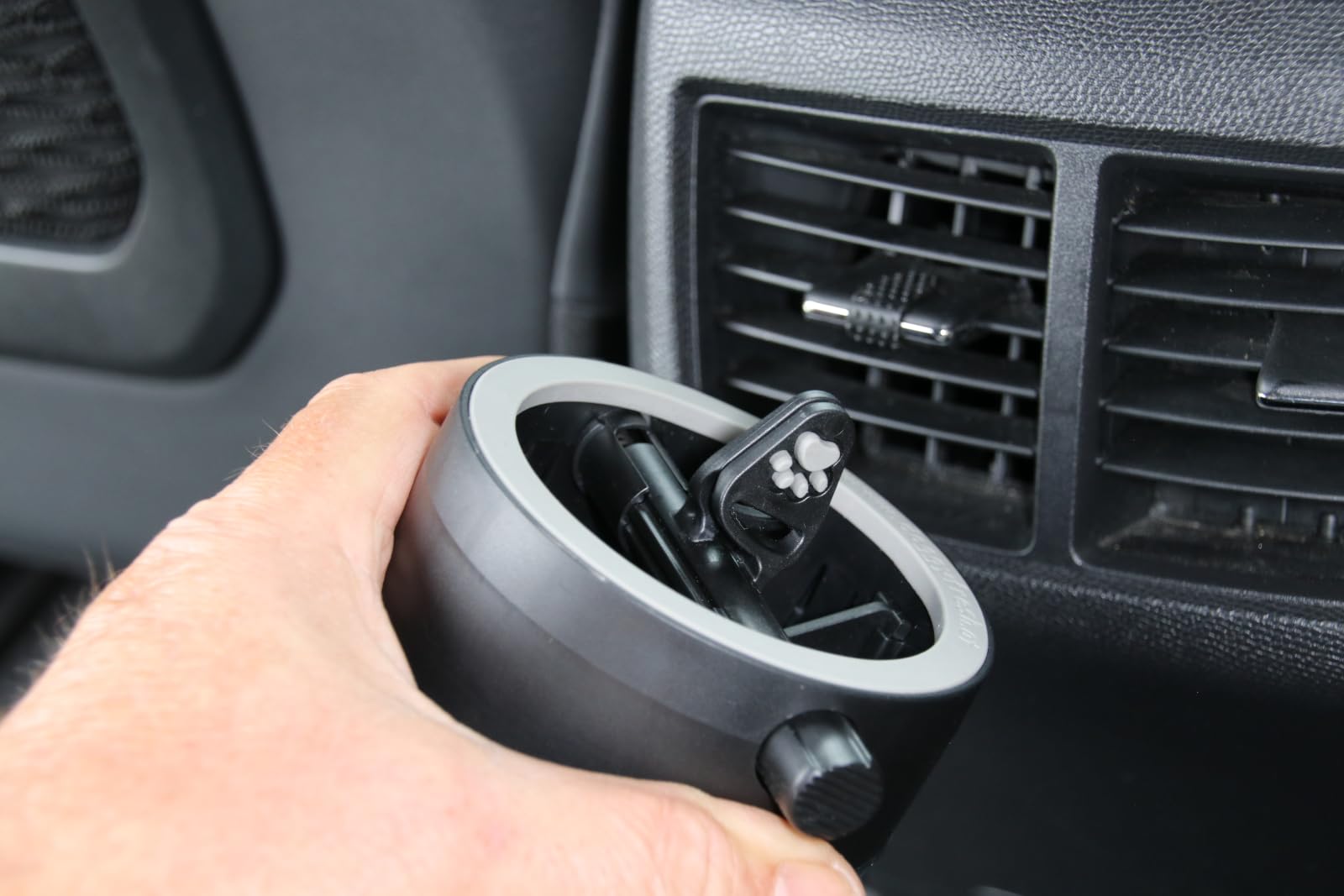 Doggyfresh - Sistema di ventilazione per cani per l’auto (grigio)