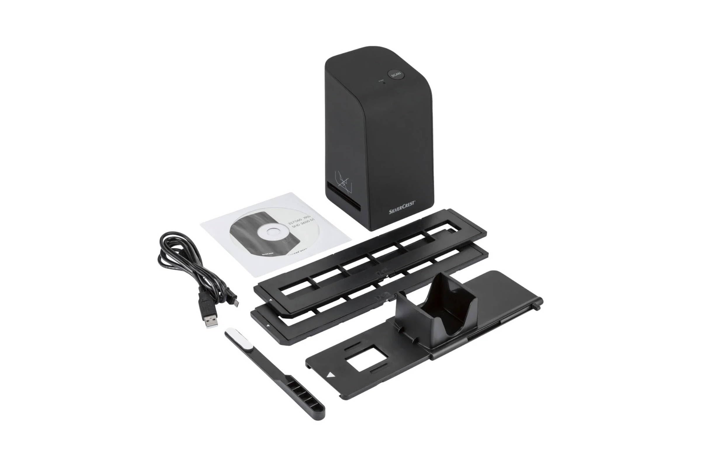 SILVERCREST SND 3600 D3 Dia- und Negativ-Scanner 1800 DPI