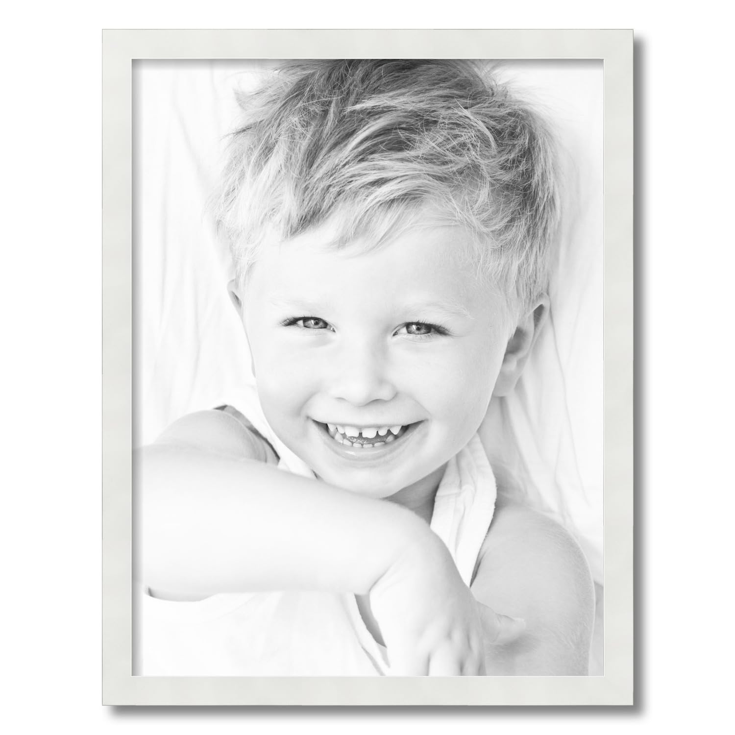 Amazon.com - ArtToFrames 20x26 inch Satin White Frame Picture