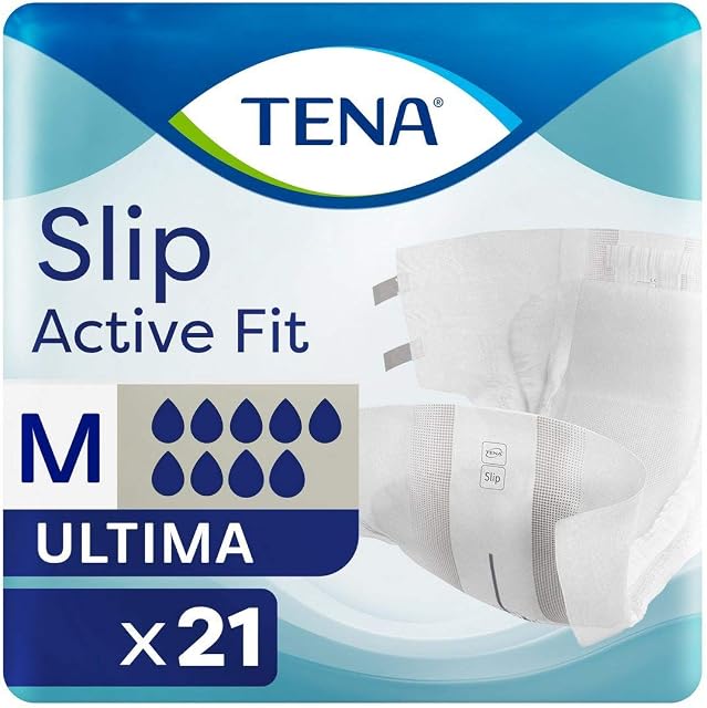 TENA Slip Ultima All-in-One Incontinence Pants - Medium (Pack of 21)