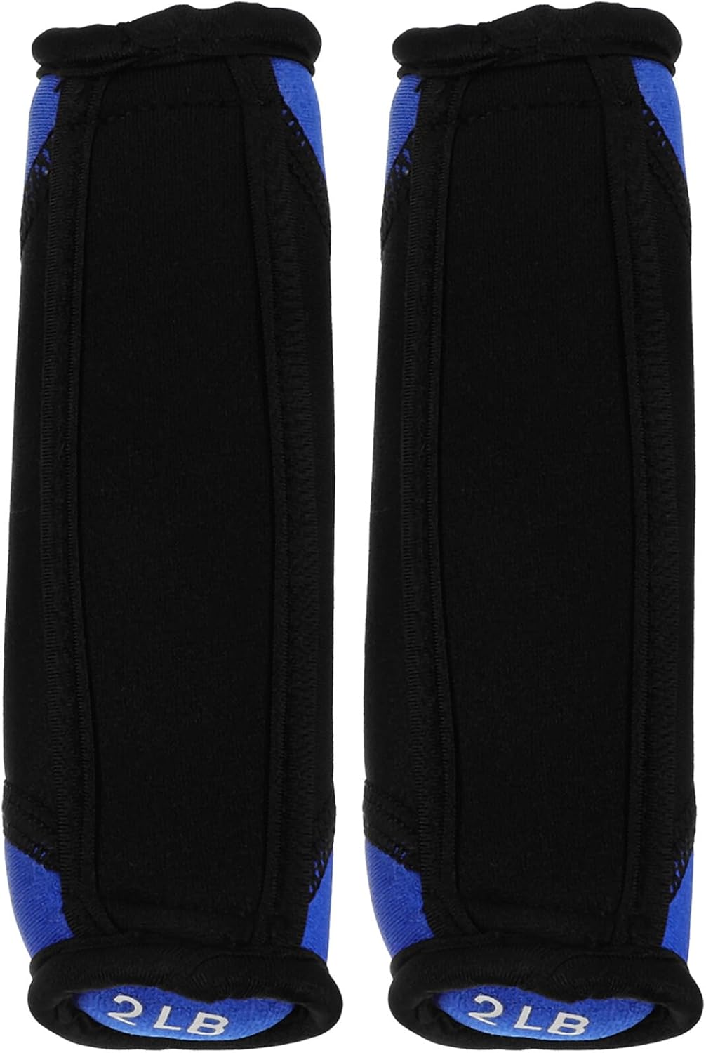 Luxshiny Soft Hand Dumbbells for Walking Weights, 2-pound Pair Blue Sandbag Arm Weights for Home Fitness, Body Shaping Exercise Equipment for Men and Women
