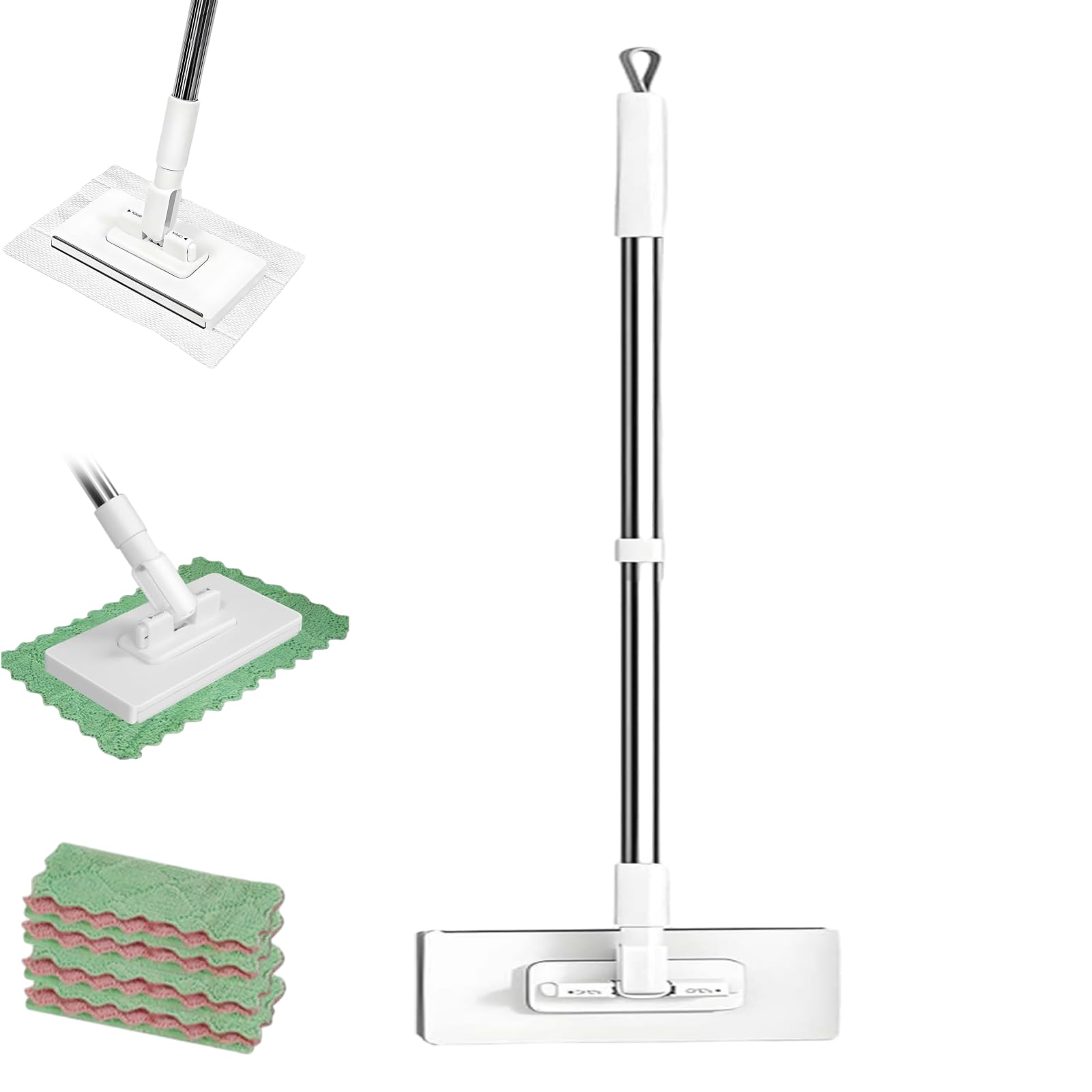 Amazon.com: Multifunctional Lazy Mop with One-Click Cloth