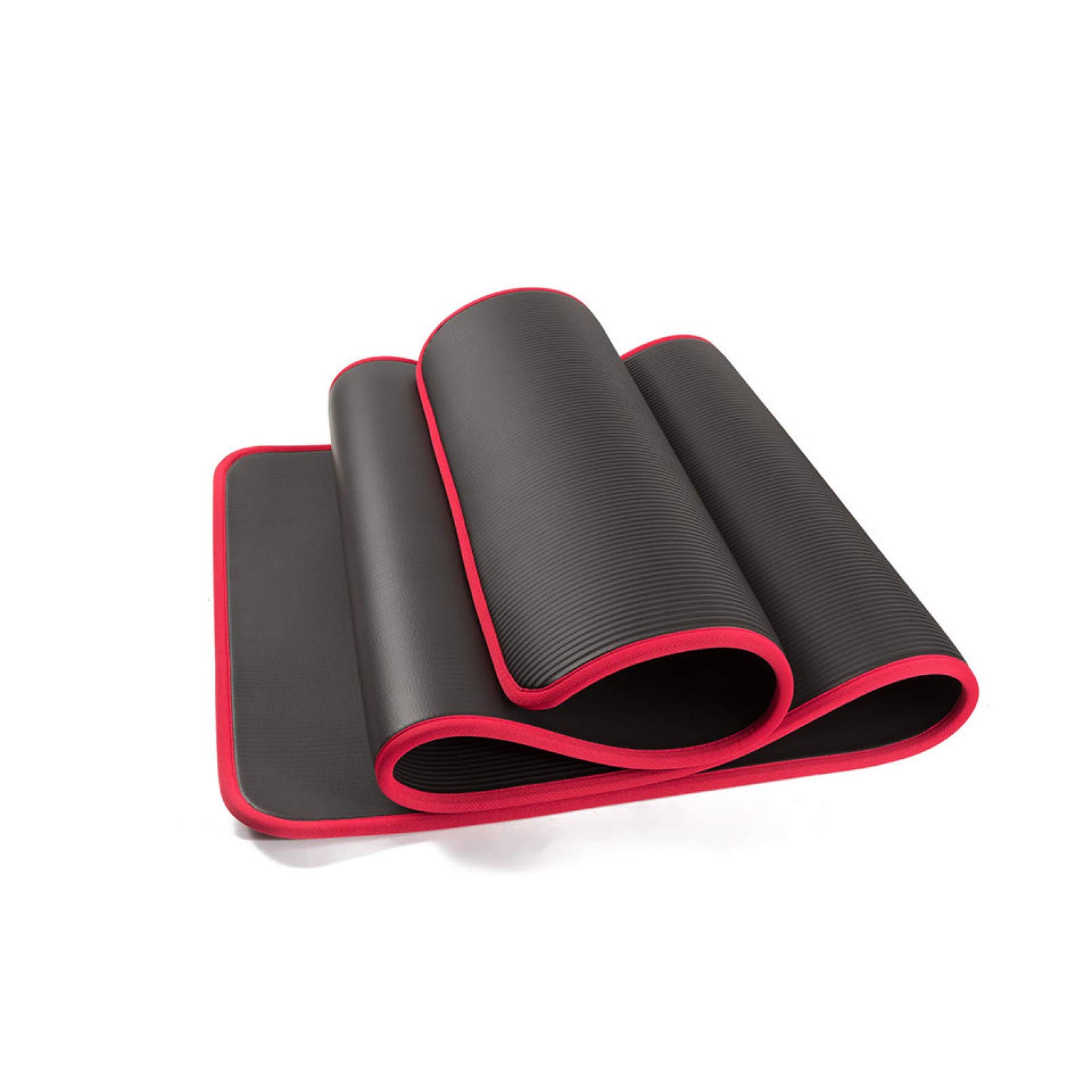Tappetino da yoga extra spesso 183 cm x 61 cm antiscivolo tappetino da yoga per fitness senza odore Pilates palestra tappetino con fasciatura
