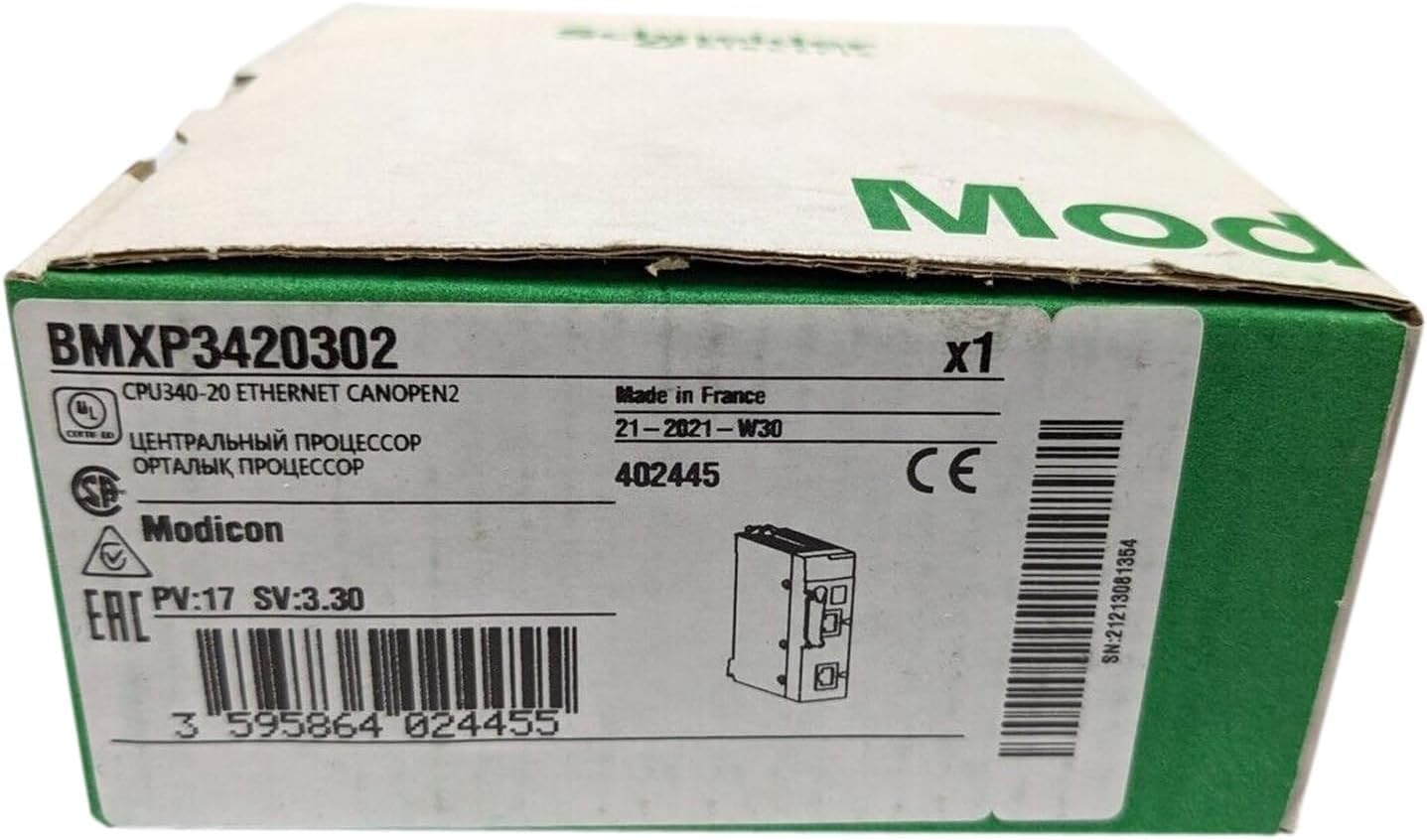 BTYKUYOO BMXP3420302 PLC Module Sealed in Box 1 Year Warranty