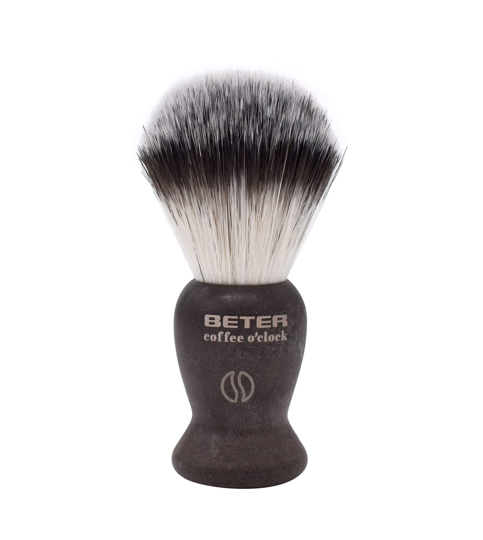 Beter - Brocha de Afeitar con Cerdas Sintéticas para Veganos - Modelo Coffee O'clock
