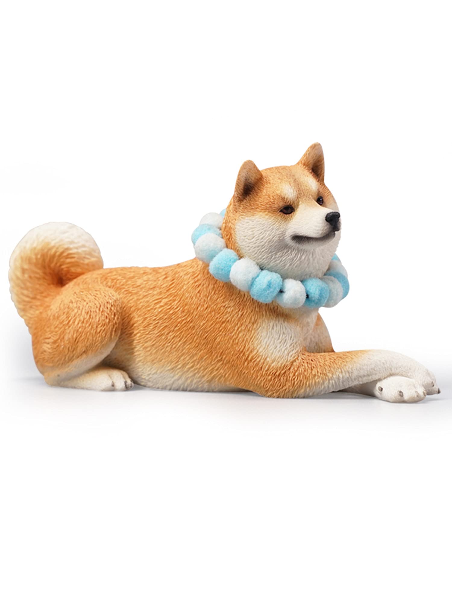 Amazon.co.jp: 1/6 サイズ 伏臥 フセ 柴犬 シバイヌ 可愛い 犬 動物