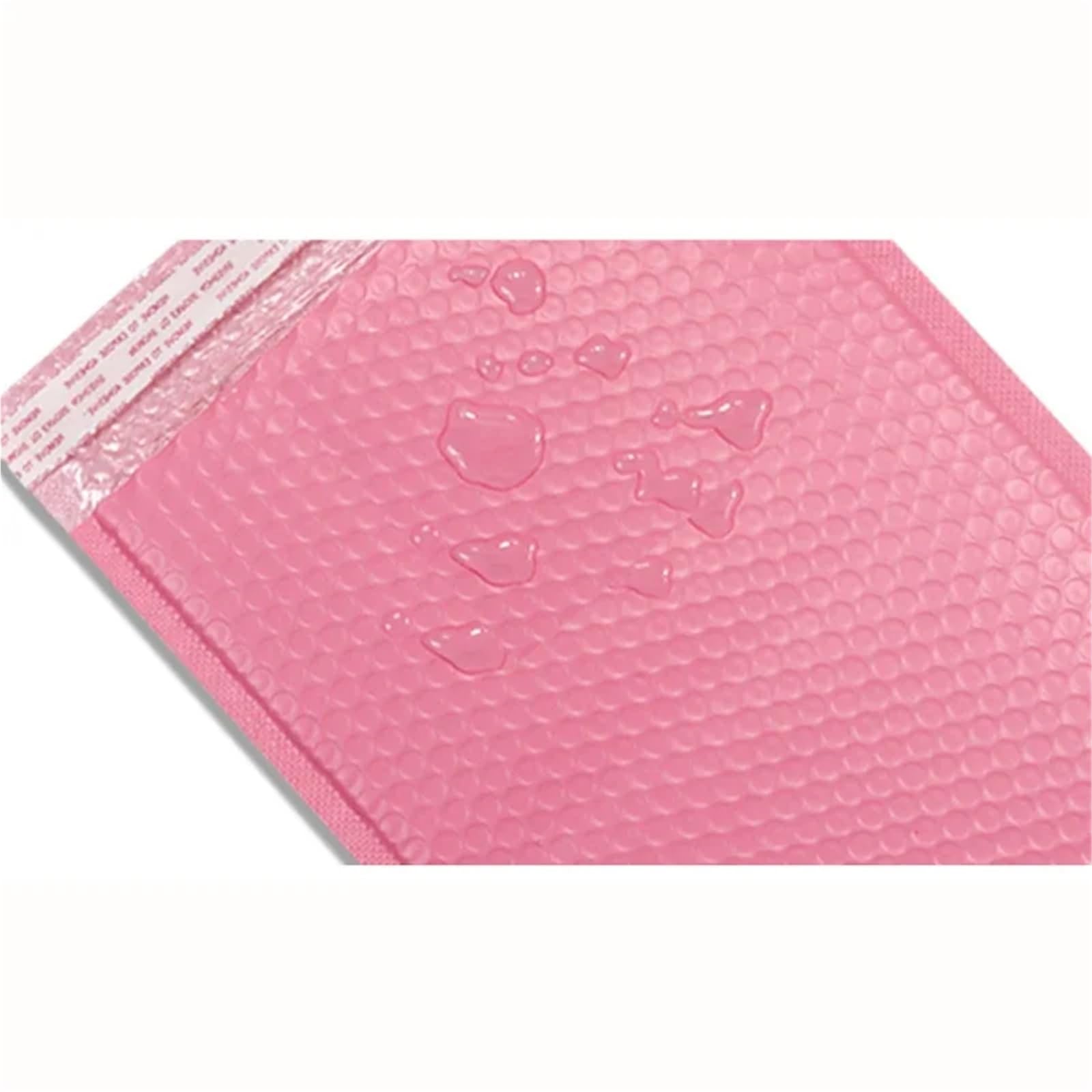 piccola borsa per la spedizione Buste imbottite rosa con bolle d'aria in polietilene for imballaggio autosigillante(18x23cm-50pcs)