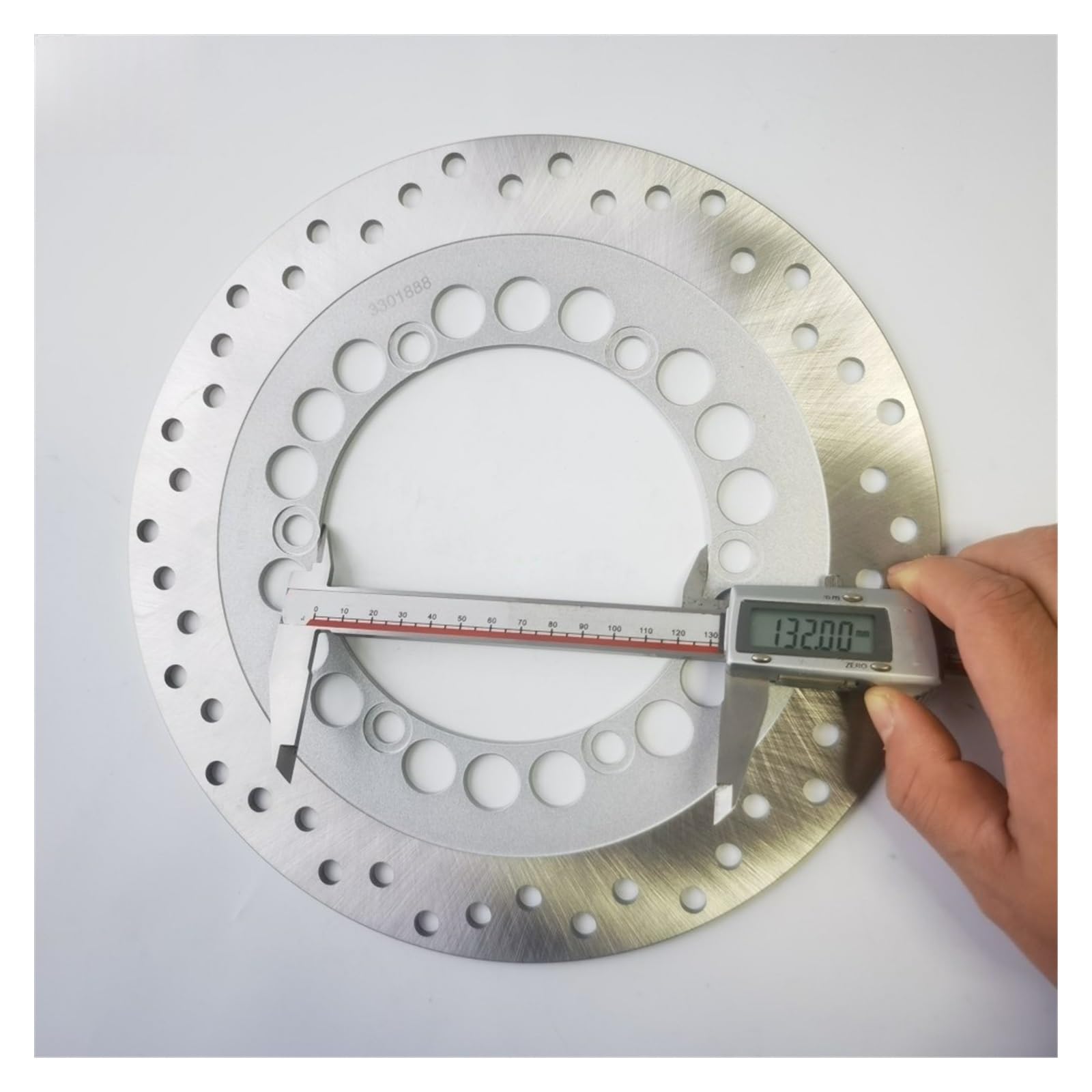 Disque Frein Moto Accessoires Moto Disque De Frein Avant Rotor Étrier Arrière Flottant pour Keeway Superlight 125, 150, 200 45033K3AP000#