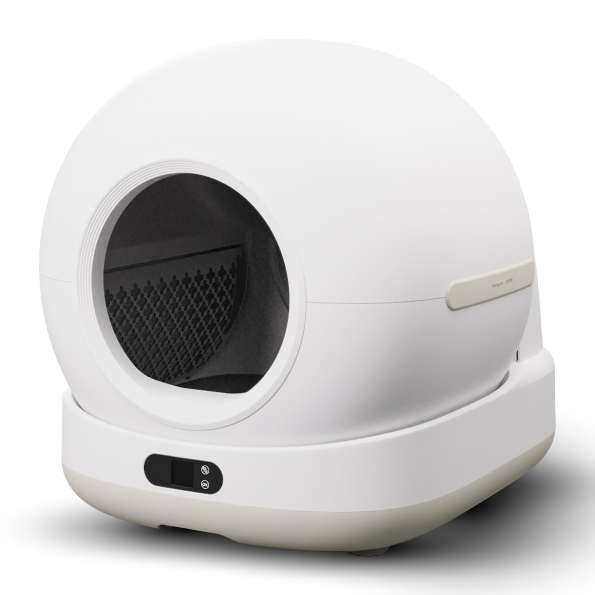 Biokat’s C1000 - Automatisches Katzenklo – Selbstreinigende Katzentoilette mit App – Inkl. Katzenklo-Matte & 3 Rollen Müllbeutel – 82 L XXL