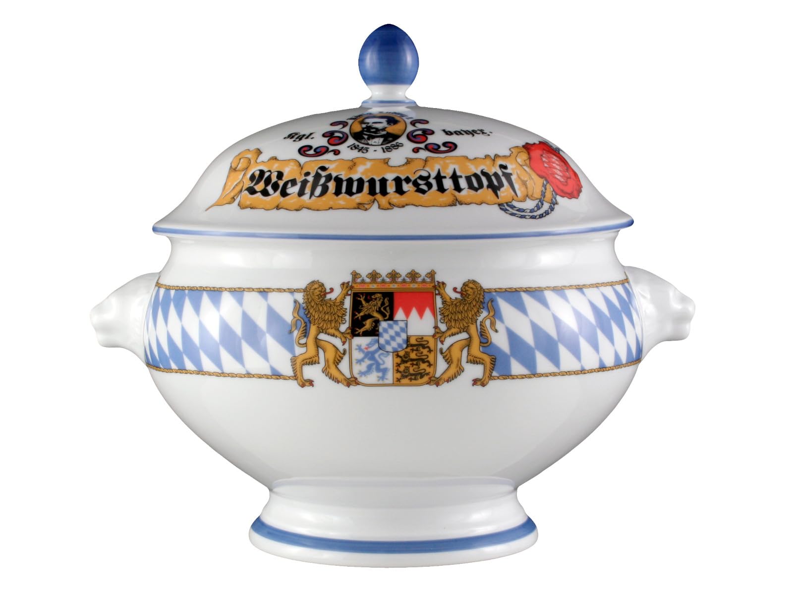 Seltmann Weiden 001.455069 Compact Terrine Löwenkopf mit Deckel 3,00 l Bayern