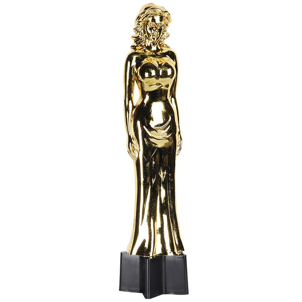 BSTL Awards Night Gold Female Statuette 9"