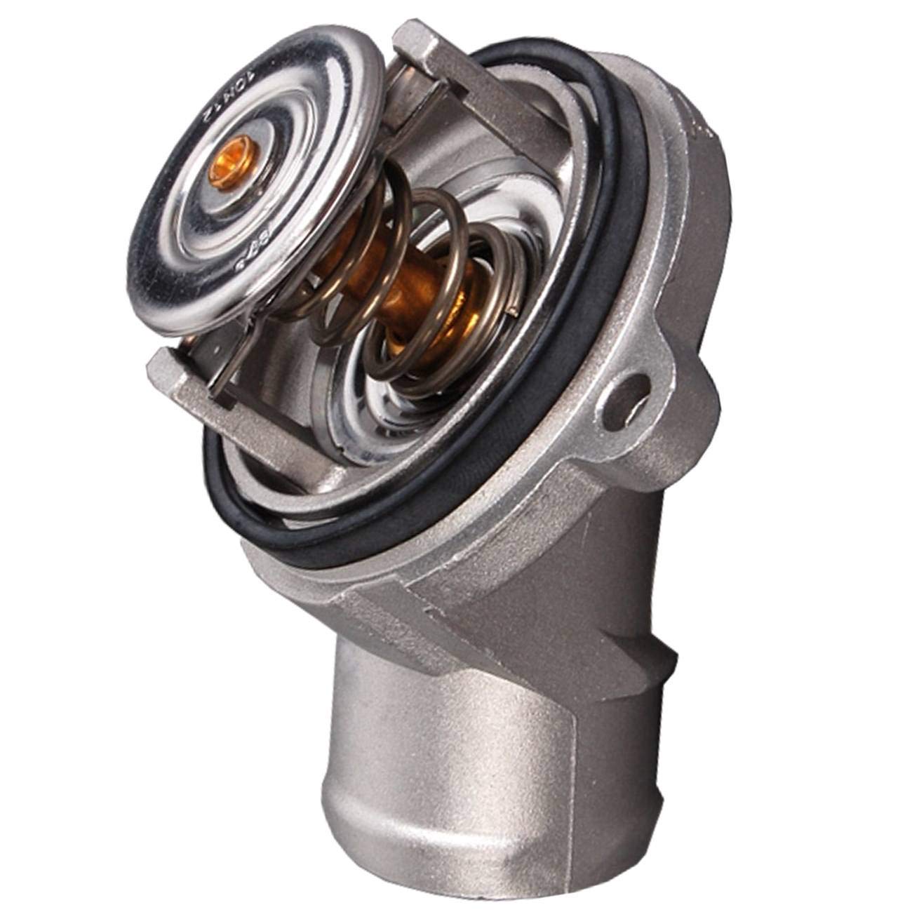 Amazon.com: TOPAZ 1122030275 Engine Coolant Thermostat Aluminium 