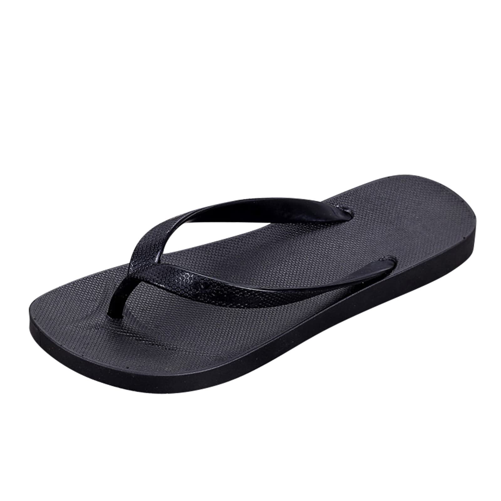 Mens Flip Flops Beach Thong Sandals Soft Rubber Flat Slippers Surf Skate  Street Pool Sandal Comfy Summer Shoes Indoor Outdoor