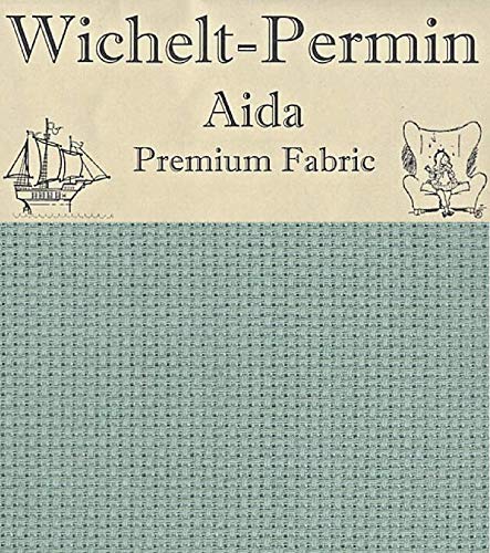 Toile Aida Pour Point De Croix Permin - Rose, 14 Fils Mod Le 659253