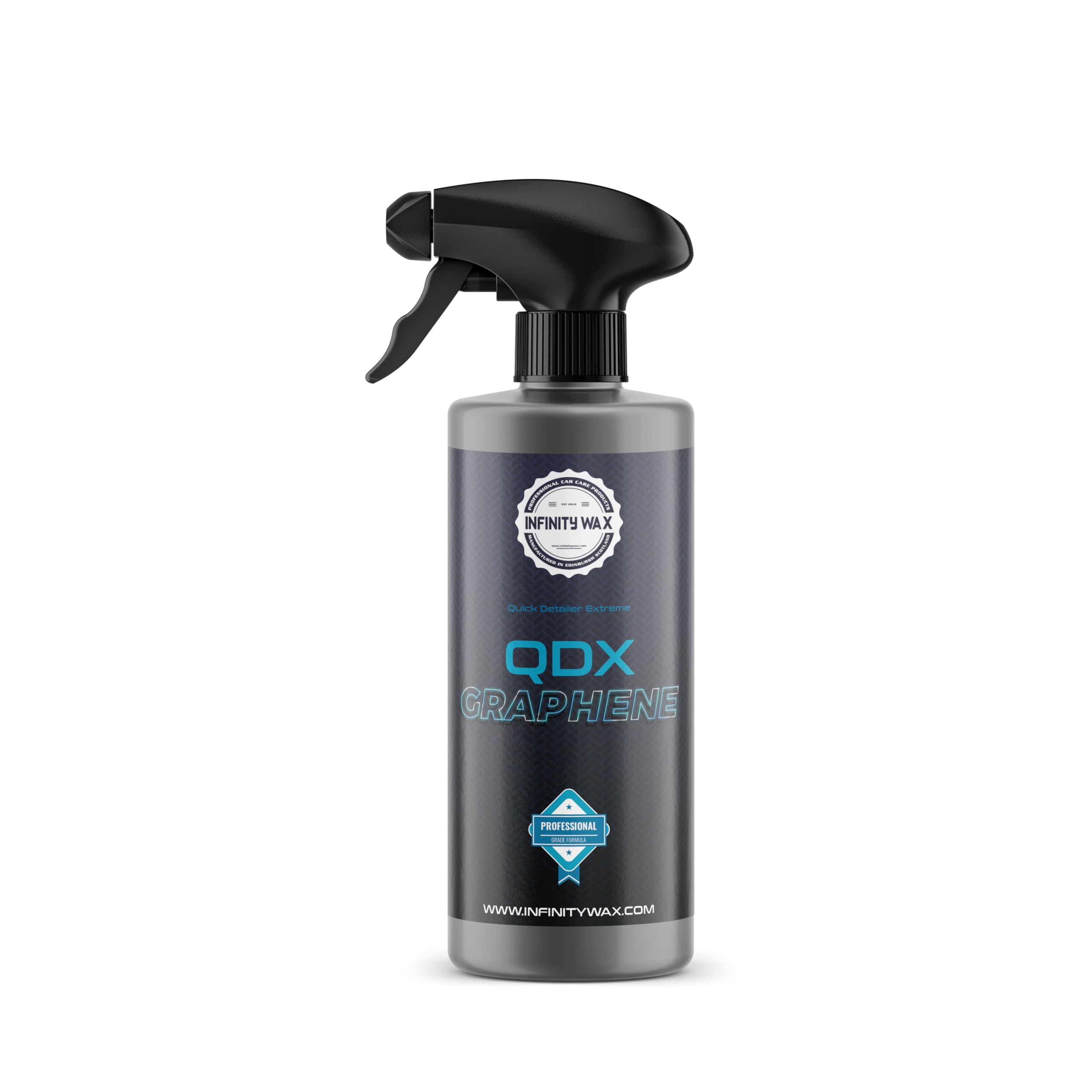 Infinity Wax QDX Graphene Detailer 500ml – The UK’s 1st Graphene Enhanced Car Detailing Spray – High Gloss, Hydrophobic Protection and Water Spot Resistance