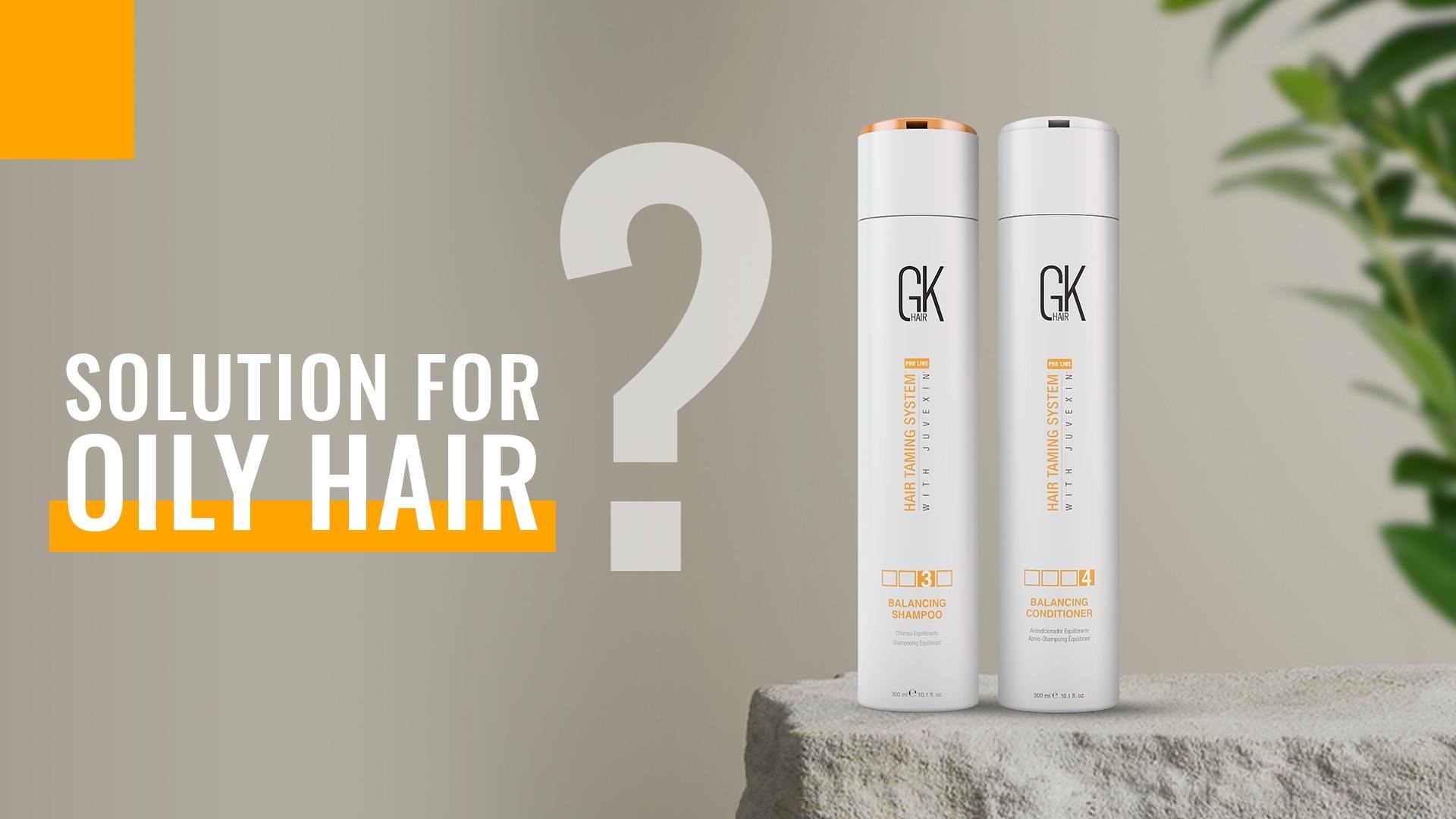 GK HAIR Balancing Shampoo And Conditioner Set 300ml For Oily And Damage Hair | UK - View #6
