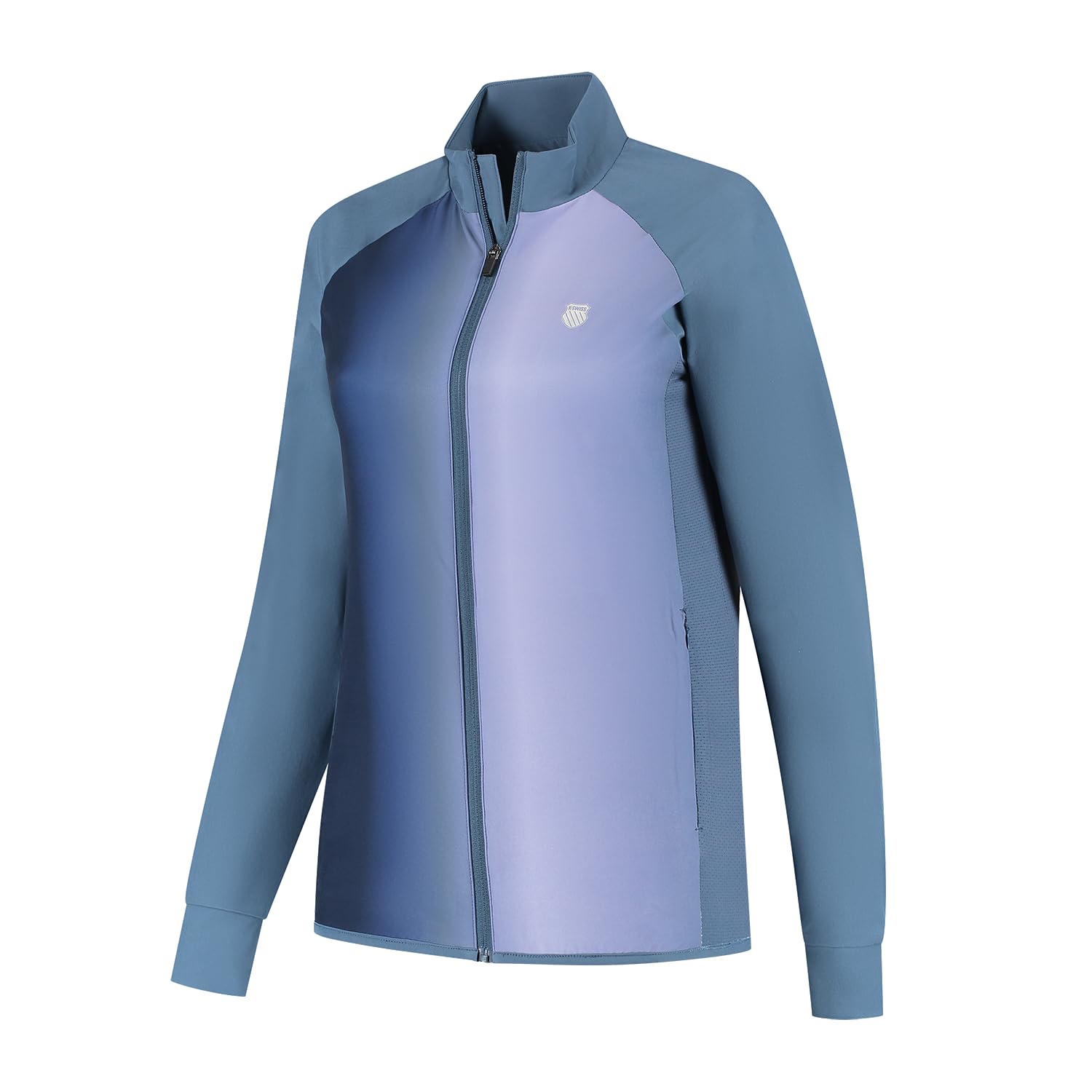K-Swiss Hypercourt Tracksuit Jacket 5 – Infinity/Neon Purple | Women’s Performance Tennis/Padel Jacket