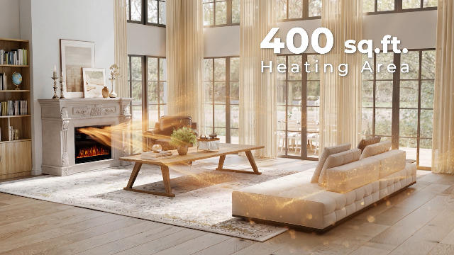 Amazon.com: COSTWAY 23 Inches Electric Fireplace Insert, 750W