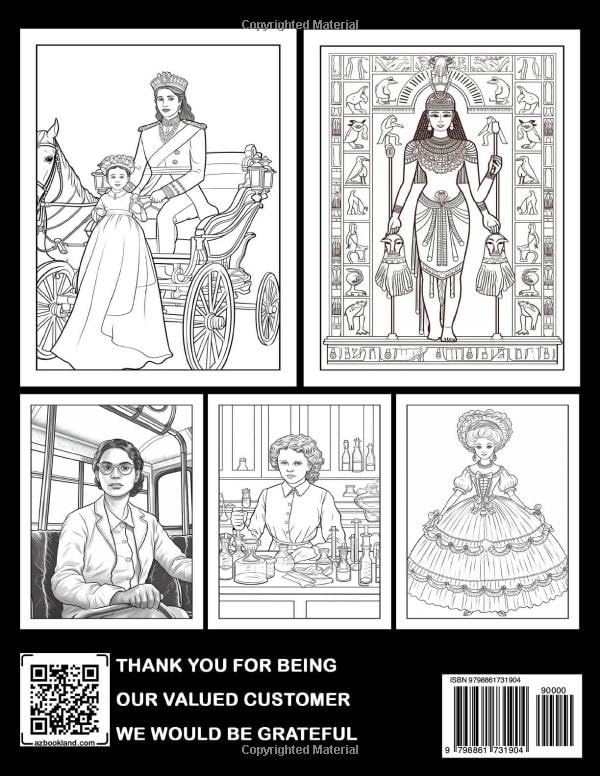 Historical Figures Coloring Book: A Tribute to Masterpiece Theater - Explore, Color, and Learn - Image 2