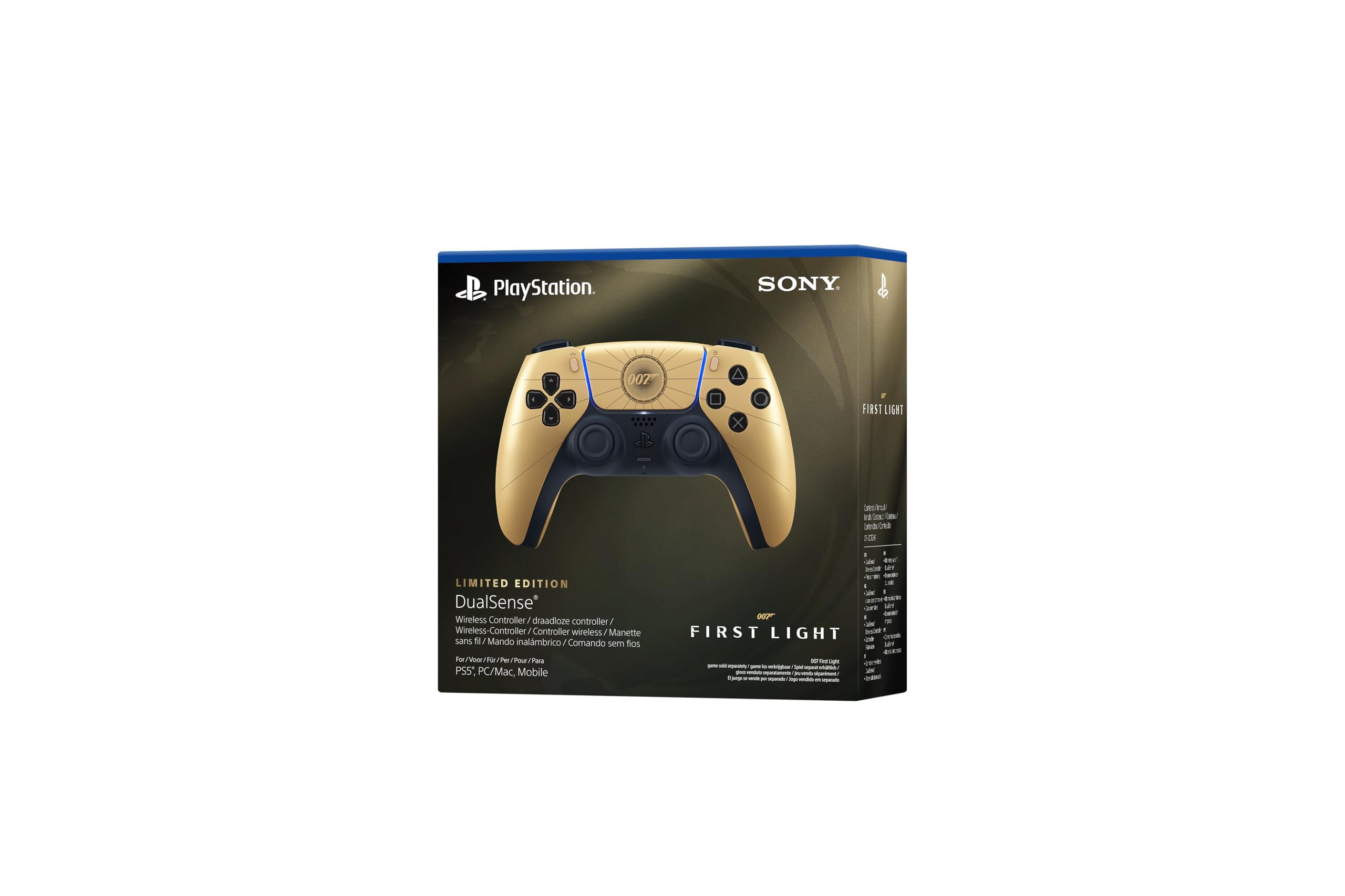 PlayStation 5 Controller Wireless DualSense – 007 First Light Limited Edition