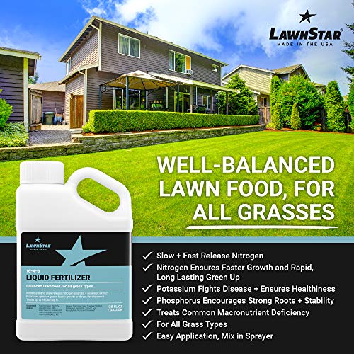 Fertilizante Líquido LawnStar 16-4-8 1 Galón miniatura 4