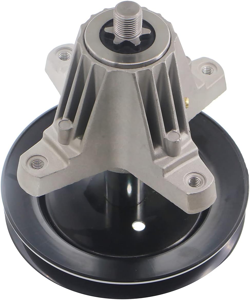 Spindle Assembly for MTD Cub Cadet Troy Bilt Riding Mower 918-04822A 918-04822B 918-04822 618-04822 30-8001 ZT2 RZT Engines with Nut Bolts Pulley