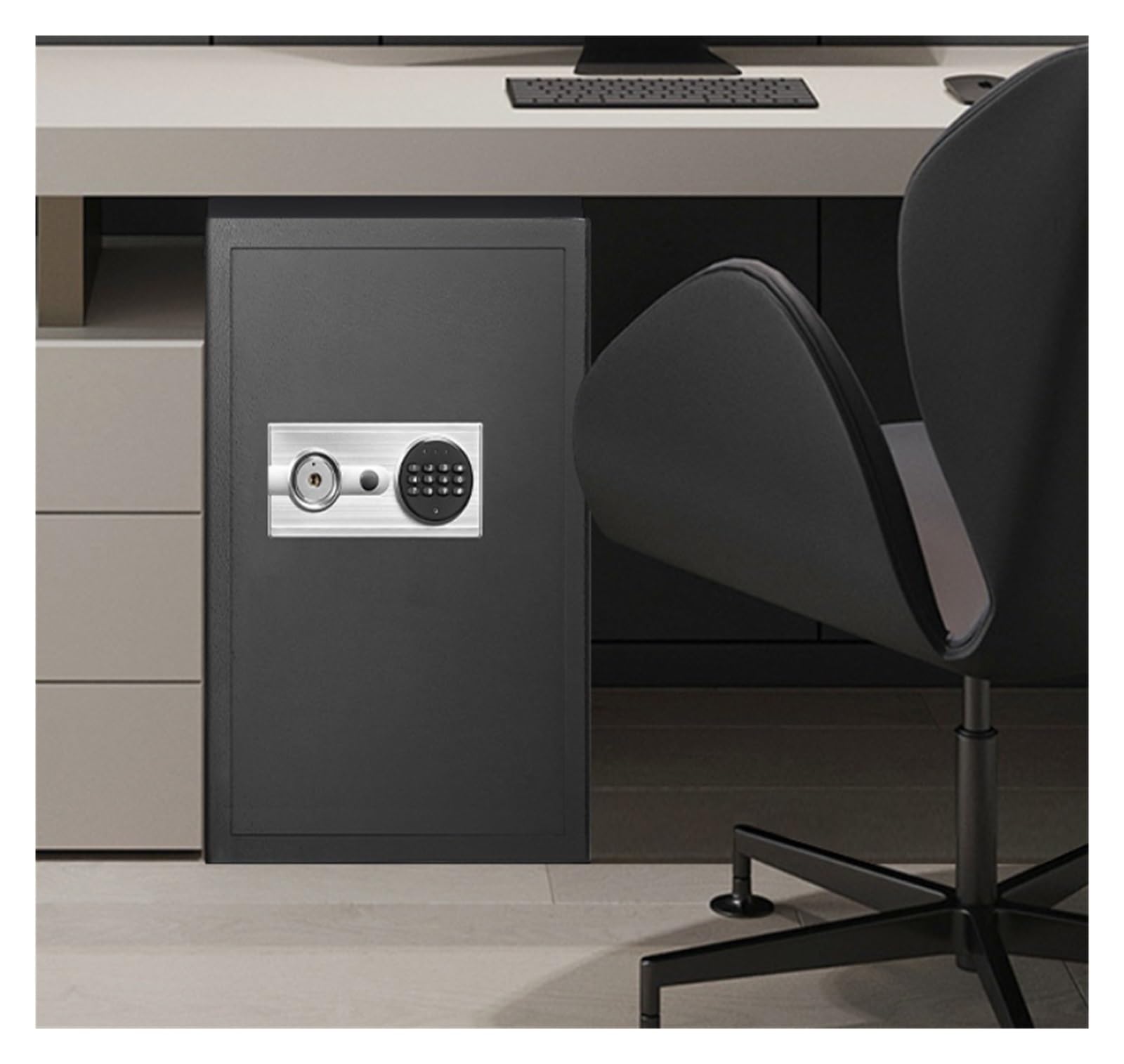 coffre Grands coffres-forts électroniques avec clavier numérique, coffre-fort de sécurité domestique