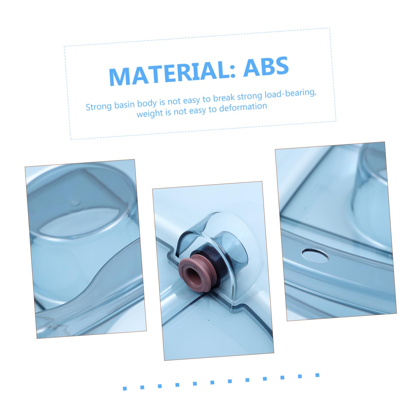 Didiseaon Home Washing Basin for Seniors Portable Shampoo Tub Insulated Water Comfortable for Pregnant Women Simple and Safe for Ages