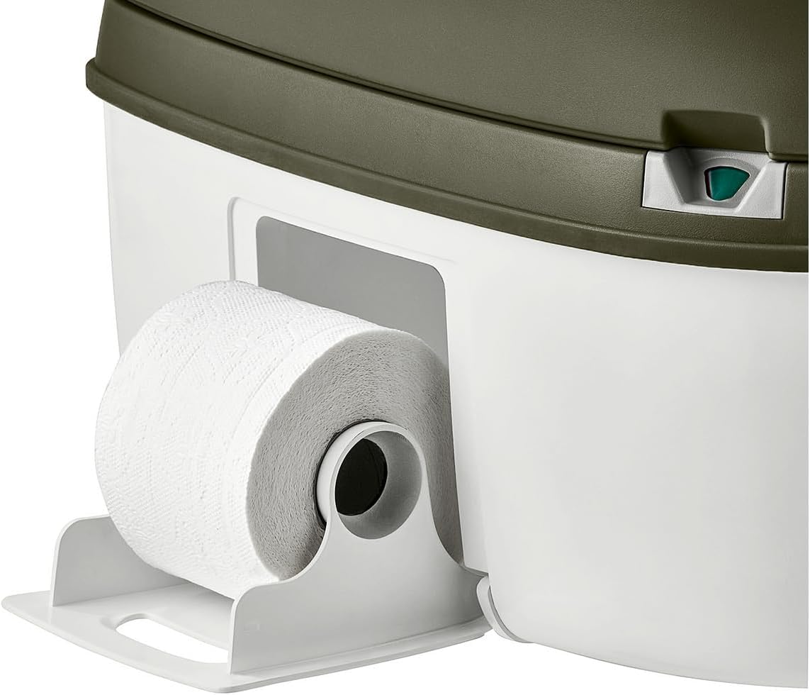 BERGER Toilettes de camping mobiles Bio Supreme 22 l - Peu encombrantes et faciles à nettoyer - Avec réservoir d'eaux usées amovible - Tout ce dont vous avez besoin pour démarrer