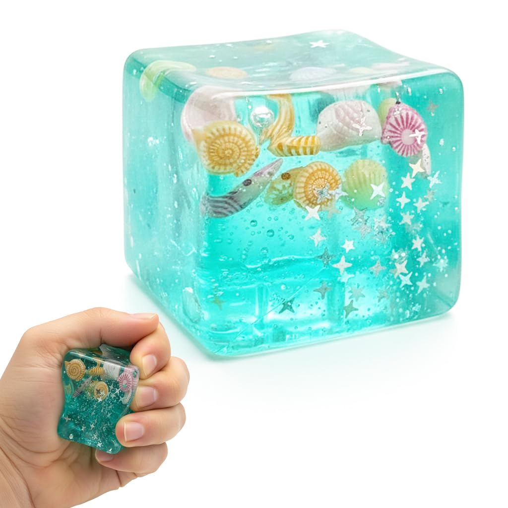 Ice Cube Squishy - Stress Relief Toy -7