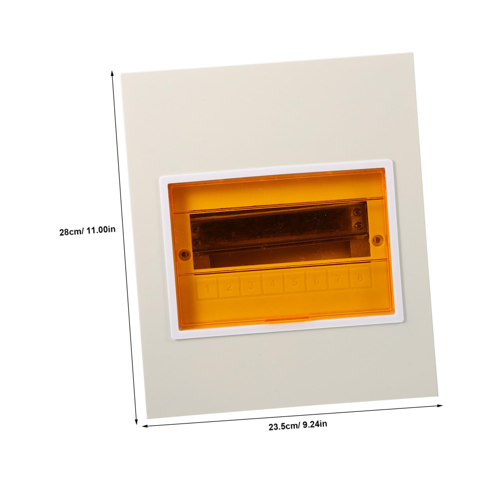 SHINEOFI Coperchio Scatola Elettrica Scatola di Ferro Piccola del Quadro Elettrico Resistente alle Intemperie per Esterni