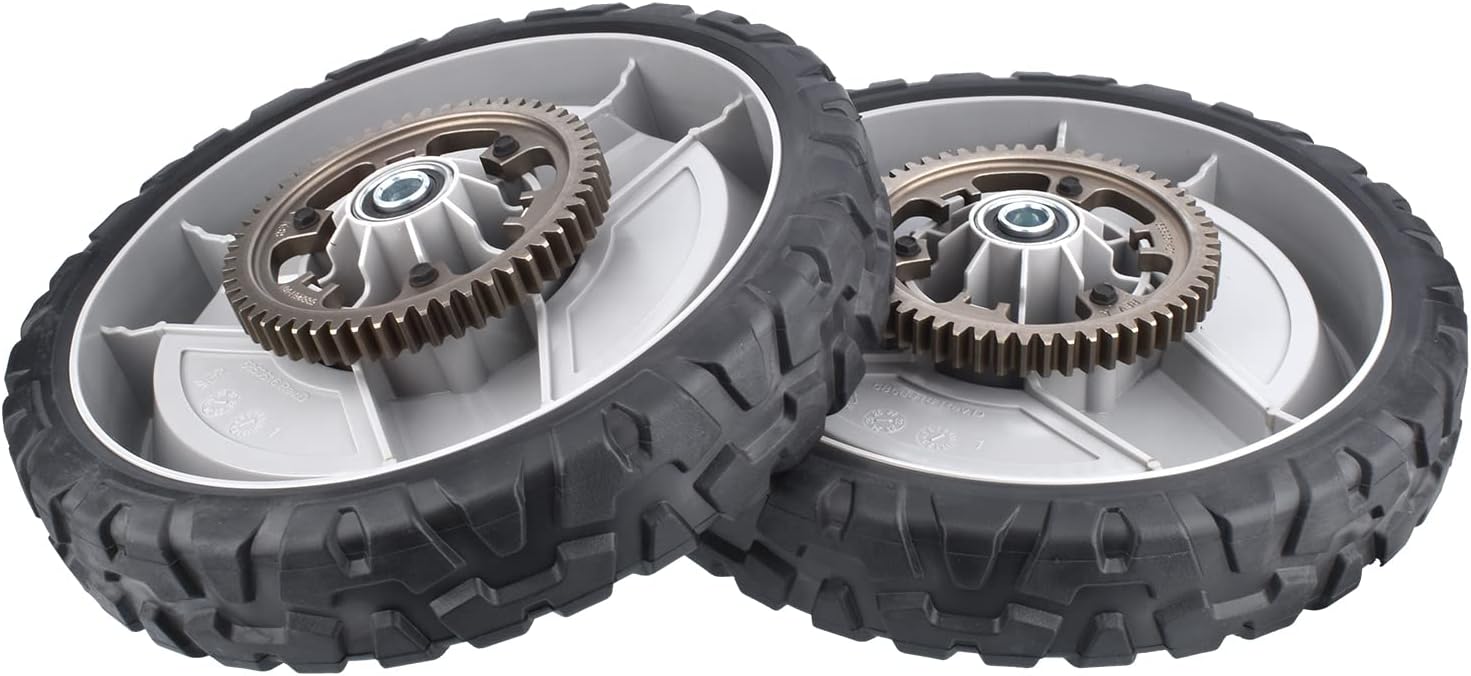 2pcs 11-inch Rear Wheel for Husqvarna 501067001 fit for HU725AWDH HU725AWDHQ HU800AWDH Lawnmower
