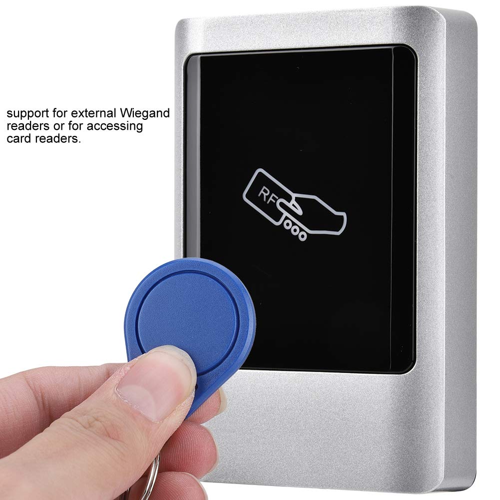 Controller di accesso per lettore di schede impermeabile esterna RFID Gestione dell'accesso alla porta Wiegand Supporto per smart card 1000 per porta singola(ID)