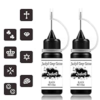 Vista 1 de Kit de tatuaje temporal, tatuaje semipermanente de gel Jagua a mano alzada, tatuajes de temperatura para mujeres, niños y hombres, pintura de arte