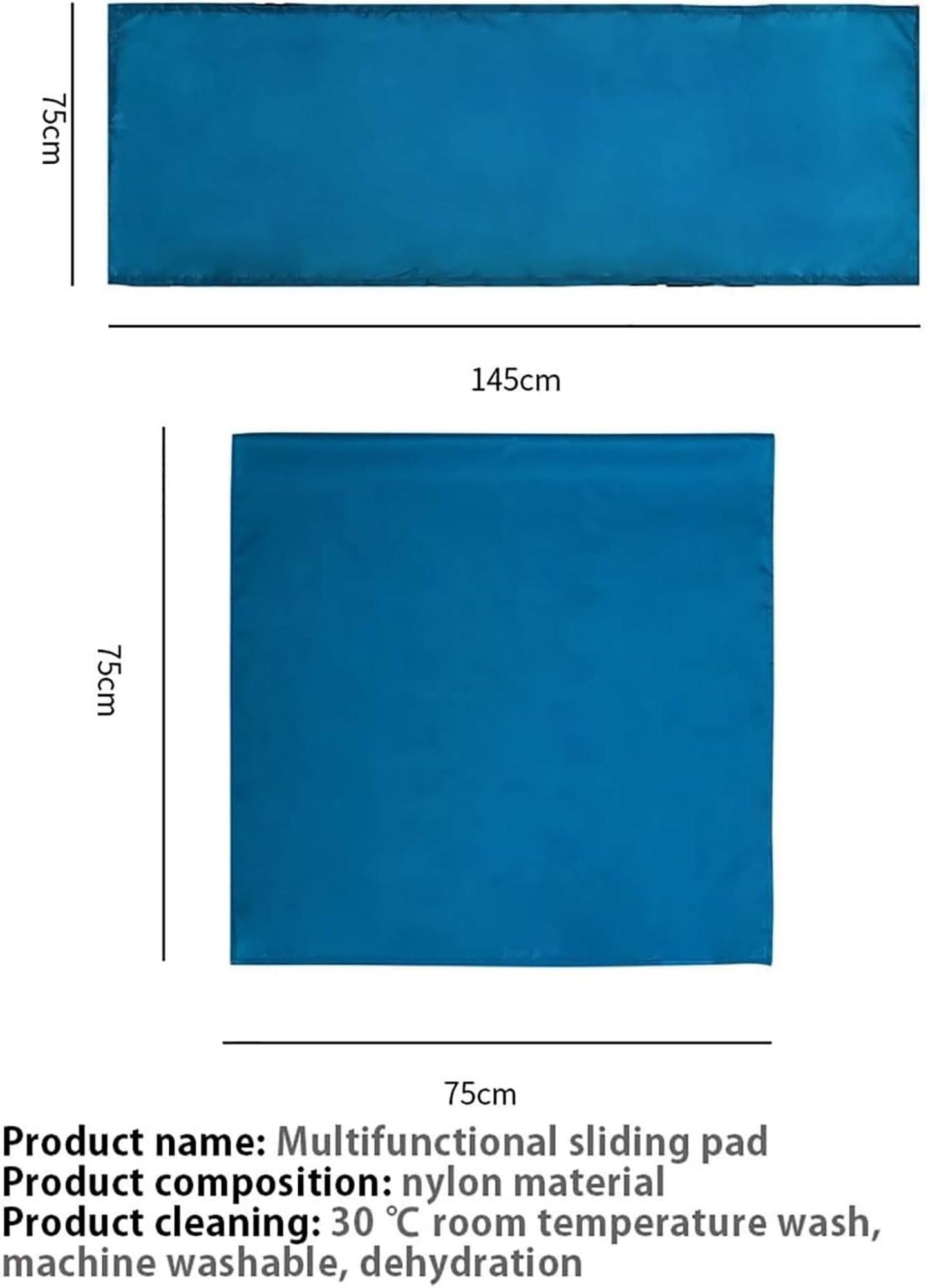 Sábana tubular para transferencia de pacientes, Transfer Slide Sheet Tubular Positioning Bed Pad Multipurpose Bedridden Position Mat Aid for Hospital Home Care(75 * 145cm)